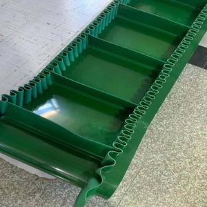 Fabrieksgroothandel Nieuwe Groene PVC Bandtransportband Goede Vermoeidheidsbestendigheid Brandwerend voor Elektronica Productie - Product Image 1