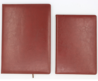 Carnet de notes personnalisé en cuir PU, couverture rigide, portable