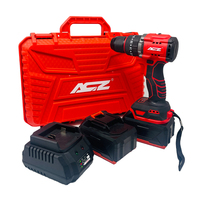 Perceuse sans fil OEM multifonctionnelle à percussion, alimentée par batterie 710W 3.0Ah, à vitesse variable sans clé, vendue directement d'usine