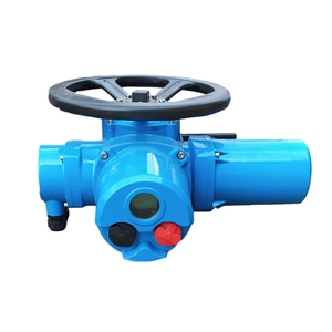 Actuador eléctrico DZW10 4-20Ma válvula de compuerta WCB de aguas residuales inteligente válvula de bola de hierro dúctil para regulación de aceite caliente OEM 380V - Product Image 4