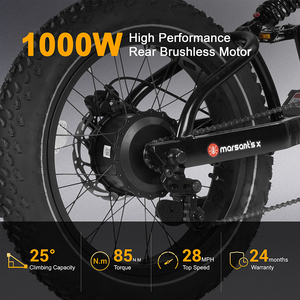 Bici Elettrica <span class=keywords><strong>Gravel</strong></span> per Adulti con Doppia Sospensione e Telaio in Lega di Alluminio, Spedizione Rapida dagli USA in 48 Ore - Product Image 6