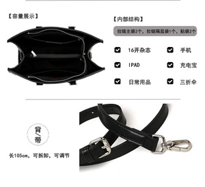 New Fashion Designer Crossbody <b>Bags</b> High Quality Genuine Leather Shoulder Messenger <b>Bag</b> Casual Tote <b>Women</b> Handbags and Purses - Product Image 3