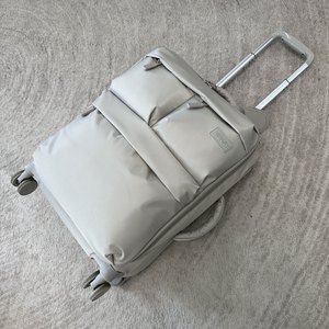 Maleta <span class=keywords><strong>de</strong></span> <span class=keywords><strong>Viaje</strong></span> Moderna <span class=keywords><strong>de</strong></span> Lujo <span class=keywords><strong>de</strong></span> 20 Pulgadas, Fabricada en Mezclilla, Ultraligera, Resistente al Desgaste, con Múltiples Bolsillos, Impermeable y con Ruedas Silenciosas - Product Image 4