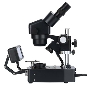 10X-40X ズーム 宝石鑑定用三眼顕微鏡 ダイヤモンドと宝石の分析・検査用顕微鏡 - Product Image 6