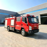 Camion-citerne diesel de sauvetage mini neuf 4x2, fabriqué à Hubei, 4000 litres, 150-250 CV, transmission manuelle, camion de lutte contre l'incendie, excellent état