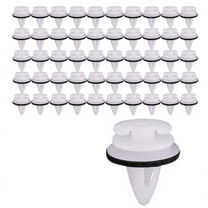Clips para Panel de Puerta BMW 51411973500, Material PP, E34 E36 E38 E39 E46 M3 M5 Z3 X5, Sujetadores de Acabado Interior, 50 Piezas - Product Image 1