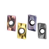 Inserts de fraisage CNC Fraise à face volante H2 Pièces en fonte d'acier inoxydable M2 Inserts de fraisage de grain de coupe