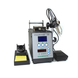 Estación de Soldadura Automática Guste 378D de 200W con Sistema de Alimentación de Soldadura Digital Termostático y Accionamiento por Pedal - Product Image 2