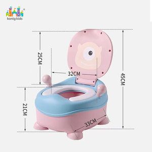 Sedile per l'Addestramento al Vasino per Bambini Konig Kids Cartoon Monster, Certificato EN71, Colorato, 10 M+ - Product Image 6