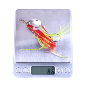 Esche da Pesca a Forma di Polpo, Gonne di Calamaro Artificiali da 7,5g con Amo per Jigging - Product Image 6