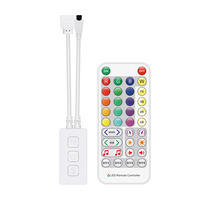 SP110E Contrôleur Led Dent Bleue Contrôleur De Pixel Led DC5-12V pour WS2811 WS2812B SK9822 APA102 RGB RGBW LED Bande Lumineuse