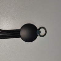 Kabel pengisi daya usb mikro 3 in 1, kabel pengisian daya LED nilon kepang untuk ponsel mikro kualitas tinggi