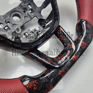 Quality Wholesale Perforated Leather Carbon Fiber Red Stitching <b>Wheel</b> for Honda Accord 8 Gen Crosstour Car Steering <b>Wheel</b> - Product Image 3