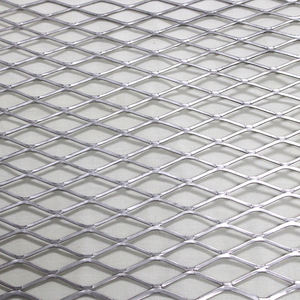 Panneaux intérieurs décoratifs Trous de treillis métallique déployé galvanisé Expansion Métal Aluminium Façade treillis métallique déployé - Product Image 3