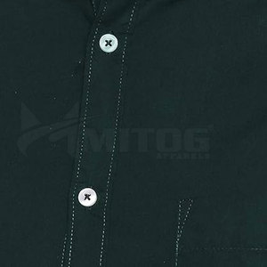 Camisas de vestir de algodón para hombre al por mayor nuevo diseño logotipo personalizado cómodo tejido transpirable patrón sólido - Product Image 6