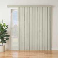Persianas de ventana verticales personalizadas Cortinas de ventana alta integradas de moda Instalación de técnica simple barata