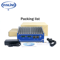 Mini PC sin ventilador j1900 WiFi 300Mbps Mini PC VGA para señalización Digital
