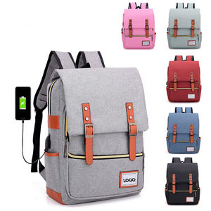 Sac à dos pour ordinateur portable personnalisé 2024, nouveau, impression personnalisée, grande capacité, chargeur USB, sacs de voyage - Product Image 1