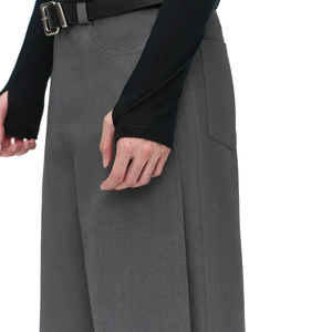 <span class=keywords><strong>Pantaloni</strong></span> da <span class=keywords><strong>uomo</strong></span> Casual oversize alla moda all'ingrosso <span class=keywords><strong>pantaloni</strong></span> a cerniera con cuciture laterali rilassate - Product Image 6