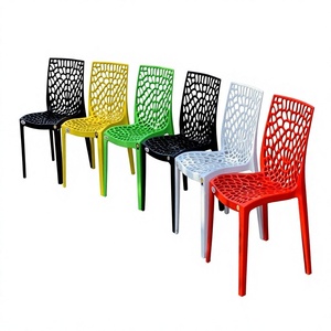 Factory Customized Durable <b>Plastic</b> Scandinavian Home Furniture <b>Dining</b> <b>Chairs</b> Minimalist Stackable - Product Image 4