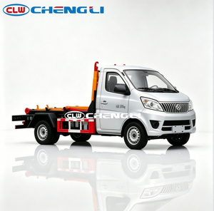 Camion benne à benne basculante Changan Mini 4x2 <span class=keywords><strong>pour</strong></span> déchets, petit camion de transport de déchets avec conteneur amovible <span class=keywords><strong>pour</strong></span> voirie étroite - Product Image 3