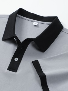 <span class=keywords><strong>Polo</strong></span> da Golf OEM all'Ingrosso per <span class=keywords><strong>Uomo</strong></span>, Alta Qualità, Manica Corta, Logo Personalizzato Ricamato, Tessuto Lavorato a Maglia, <span class=keywords><strong>Polo</strong></span> Personalizzate - Product Image 4