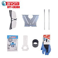 Défonceuse électrique professionnelle BYT-ER380 1600W pour le travail du bois, avec mandrin 6mm, 8mm, 1/4 pouce et vitesse variable