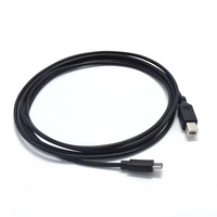 Câble d'imprimante USB C vers USB B, câble de données USB 3.0 B mâle de type C
