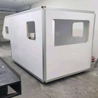 Painéis de fibra de vidro composto frp, painéis de sanduíche da espuma do pu da caravana de fibra de vidro