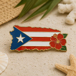Pin de solapa metálico personalizado al por mayor, con diseño de rana Coqui Taino de Puerto Rico, estilo tropical caribeño, recuerdo de viaje tropical - Product Image 2