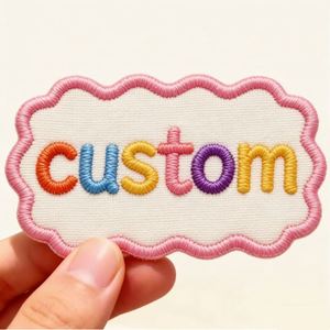 Custom <b>Sequin</b> Embroidery Flower Alphabet Patches Iron for Hats Clothing Bags Backpacks DIY Eco-Friendly Fashion Decoration - Product Image 1