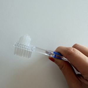 Brosse à <span class=keywords><strong>dents</strong></span> double face efficace pour prothèses dentaires, nettoyeur d'appareils dentaires amovibles - Product Image 5