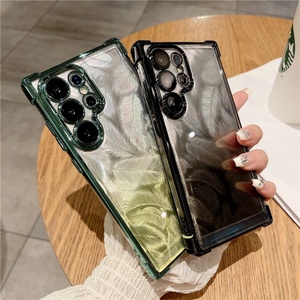 ใหม่เคสโทรศัพท์กันกระแทกเคลือบด้วยไฟฟ้าเคสลายขนนกสุดสร้างสรรค์สำหรับ Samsung S25 S23 S24 ultra PLUS - Product Image 6