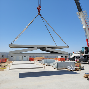 Casa contenedor moderna de 10 pies, tipo Z, plegable, de panel sándwich de acero, para familias, de buena calidad, lista para mudarse, de montaje rápido. - Product Image 4