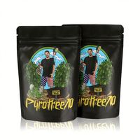 Vente en gros 3.5G Gummies Mylar Sacs vides Comestibles Sac à dos 500Mg Odeur Preuve Plastique 3.5 Mylar Sac