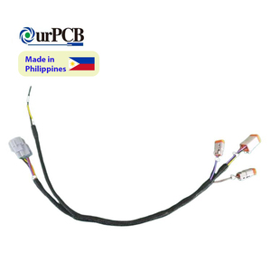 Arnés de Cableado para ECU Automotriz OurPCB, Núcleo de Cobre, Revestimiento de PVC, Conector Adaptador, 1 Metro, Hecho en Filipinas - Product Image 1