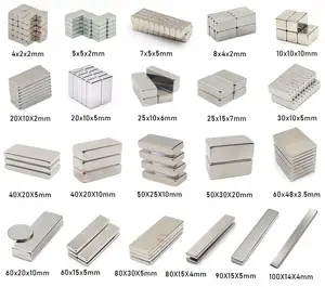 도매 핫 세일 직사각형 네오디뮴 자석 N52 Ndfeb 자석 사용자 정의 자석