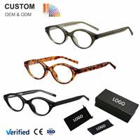 Lunettes anti-lumière bleue ovales élégantes en TR90, monture complète, unisexe, monture optique flexible pour OEM ODM, logo personnalisé, vente en gros