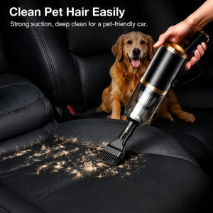 6000Pa Compact Cordless Handheld <b>Vacuum</b> Cleaner 50W Mini <b>Portable</b> Car <b>Vacuum</b> Blower Inflator Type C with 7 Accessories OEM ODM - Product Image 3