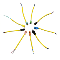 Connecteur de faisceau de câbles automobile, prise électrique de voiture, fils en cuivre étamé