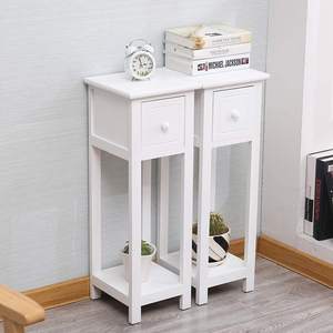 Manufacture Hoobro Wooden Extremely <strong>Narrow</strong> Nightstand Bed Side Cabinets <strong>Tall</strong> Night Stand Decoration Home Furniture <strong>Bedside</strong> <strong>Table</strong> - Product Image 1