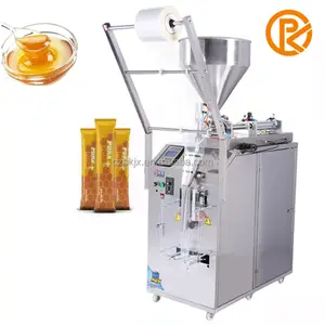 Automatische Packmaschine für Quartzelmarmelade Ingwer Knoblauchpasta Butter Chutney Soße Beutel Joghurt Erdnussbutter