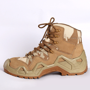 DSF947 Nubuck Leather High Quality Men Outdoor <b>Sneaker</b> Anti slip Rubber Sole <b>Waterproof</b> Climbing Boots Hard wearing Hiking Shoes - Product Image 1