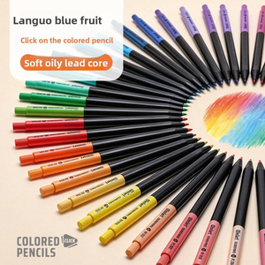 Vente flash - Crayons de <span class=keywords><strong>couleur</strong></span> doux de haute qualité aux couleurs vibrantes dans une boîte en papier - Product Image 2