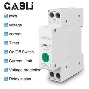 Wi-Fi nhà thông minh không dây năng lượng giám sát chuyển đổi 1P + N 20A 25A 32A 40A 63A ngắt mạch 1P + N 2P thu nhỏ Máy cắt kWh mét - Product Image 4