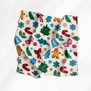 Silk Scarf for Women Silk Scarf Custom Printing Wholesale <b>Small</b> Orders Digital Print Hair Band Ribbon Handle Bag Scarves - Product Image 2