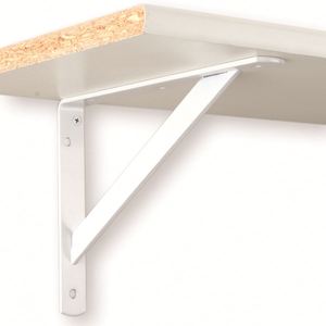 Support d'étagère mural en métal à angle de 90 degrés en forme de L Supports de meubles triangulaires personnalisés en fer à droite - Product Image 1