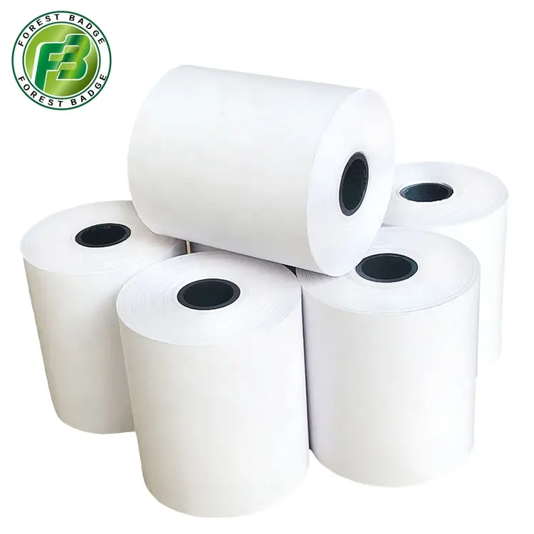 Proveedor de papel térmico 57X50 rollos Manwomen Girlsipartysh Register papel de embalaje de cartón sensible al calor único OEM y ODM 5750