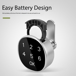 कार्यालय इनडोर सार्वजनिक स्विमिंग पूल राउंड मेलबॉक्स पोस्टमेल एक बार पासवर्ड स्मार्ट लॉकर लॉक - Product Image 4