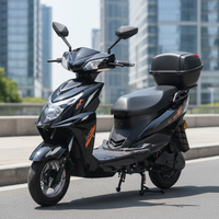 Scooter Eléctrico con 9 Tubos, Controlador Súper Silencioso, Frenos de Disco Delanteros y Traseros, para Ocio en el Parque